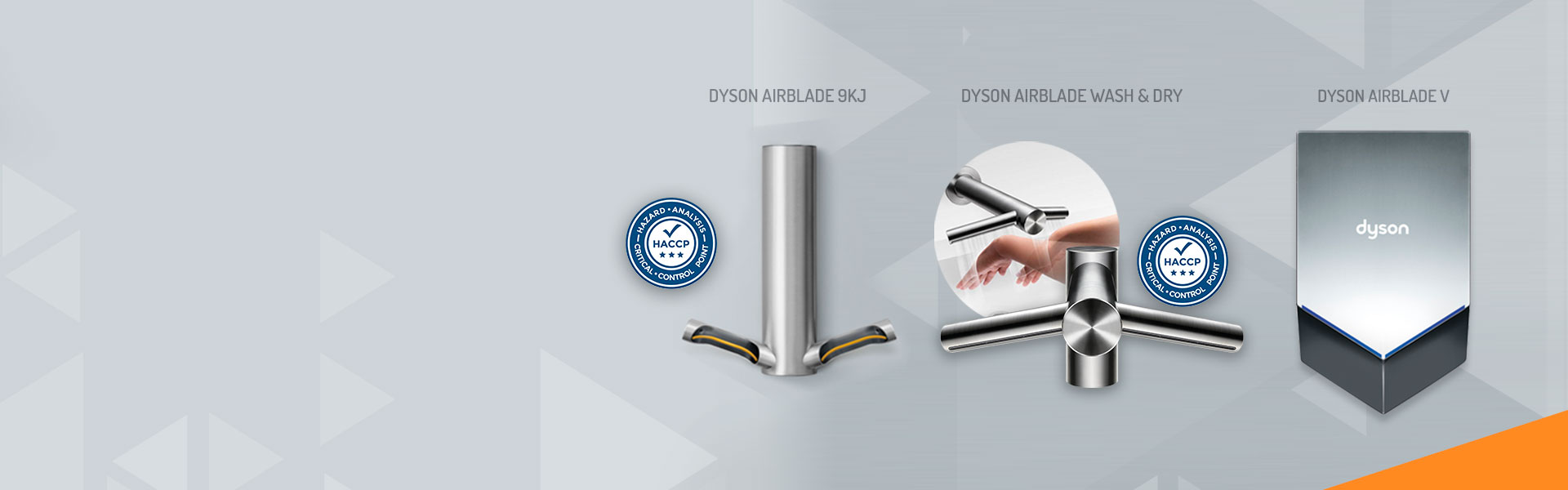 Gama completa secadores de manos Dyson Airblade