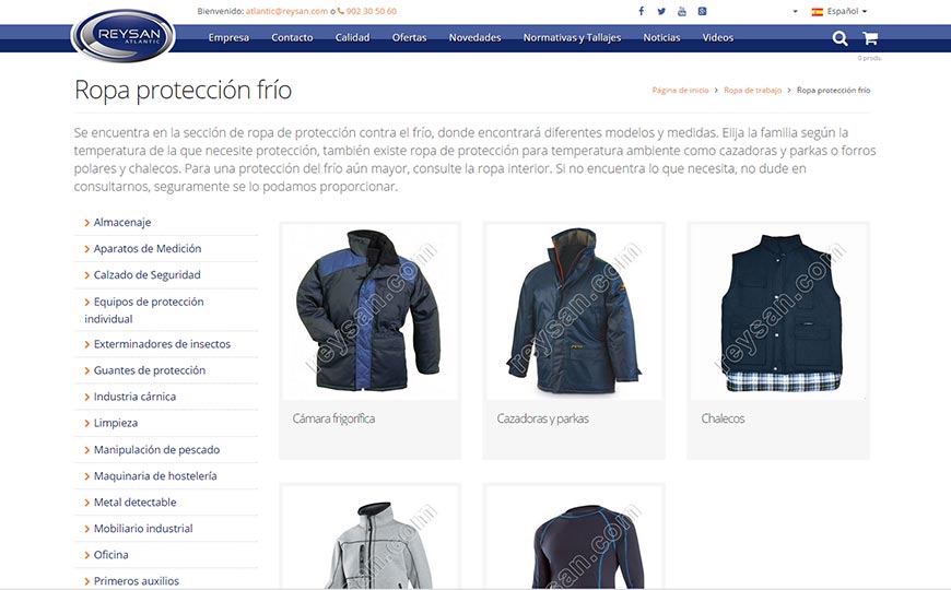 Ropa especial para online el frio